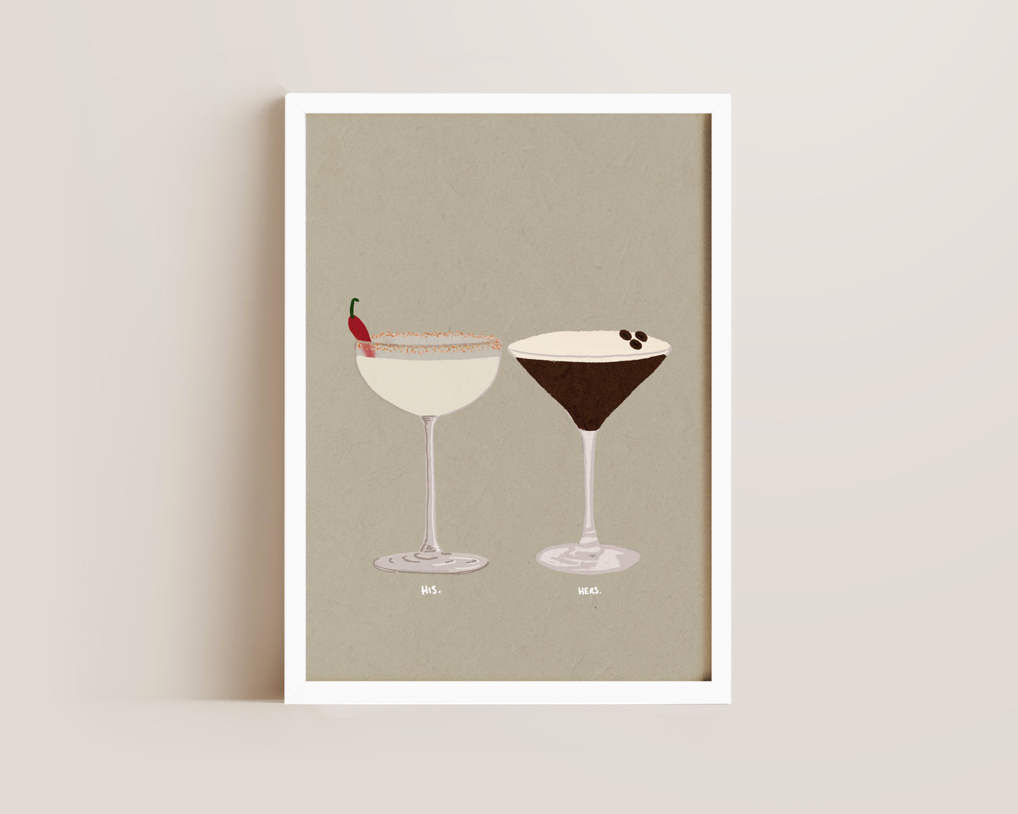 Spicy Marg & Espresso Martini Print