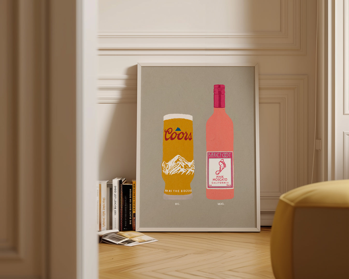 Coors & Pink Moscato Print