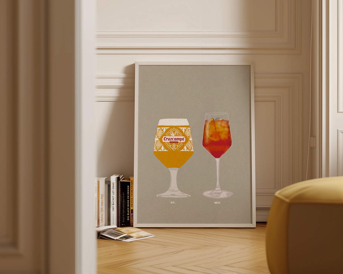 Cruzcampo & Aperol Spritz Print