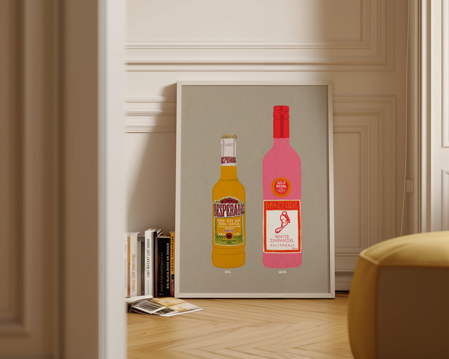 Desperados & White Zinfandel Print