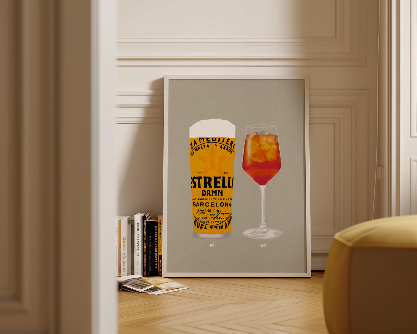 Estrella & Aperol Spritz Print