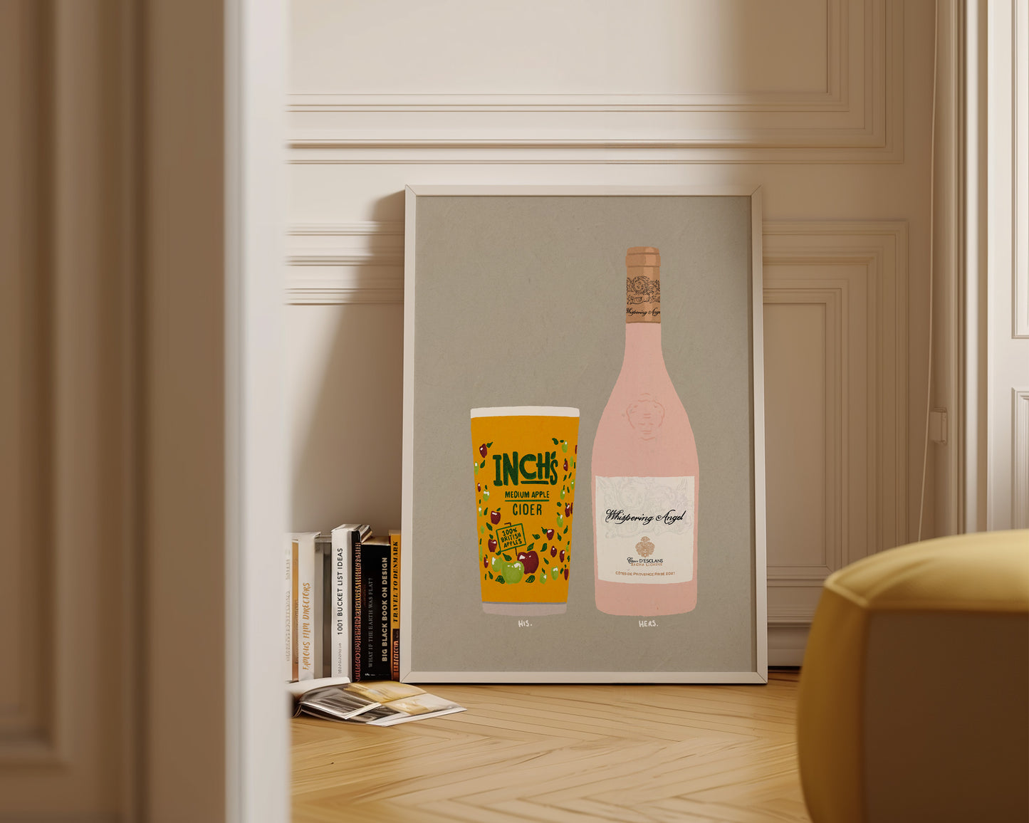 Inch's & Whispering Angel Print