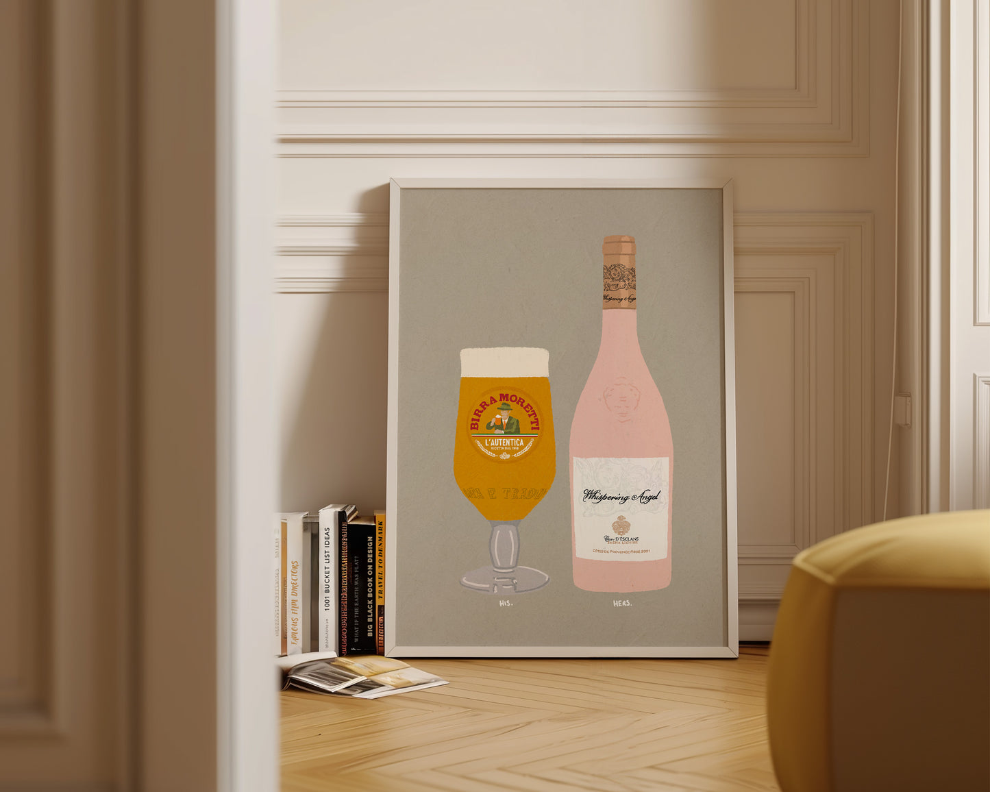 Moretti & Whispering Angel Print