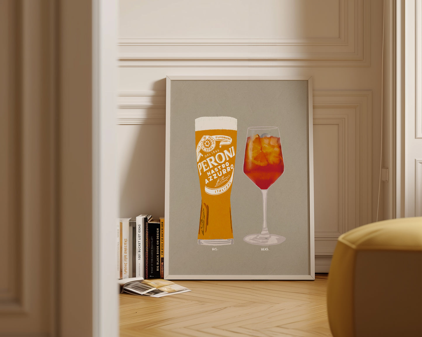 Peroni & Aperol Spritz Print