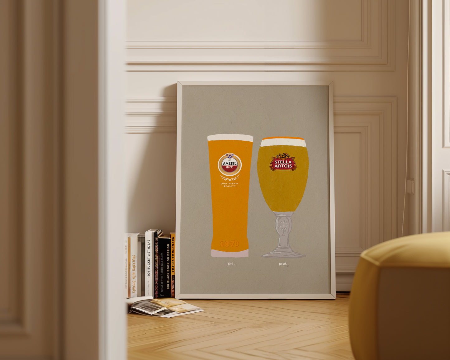 Amstel & Stella Print