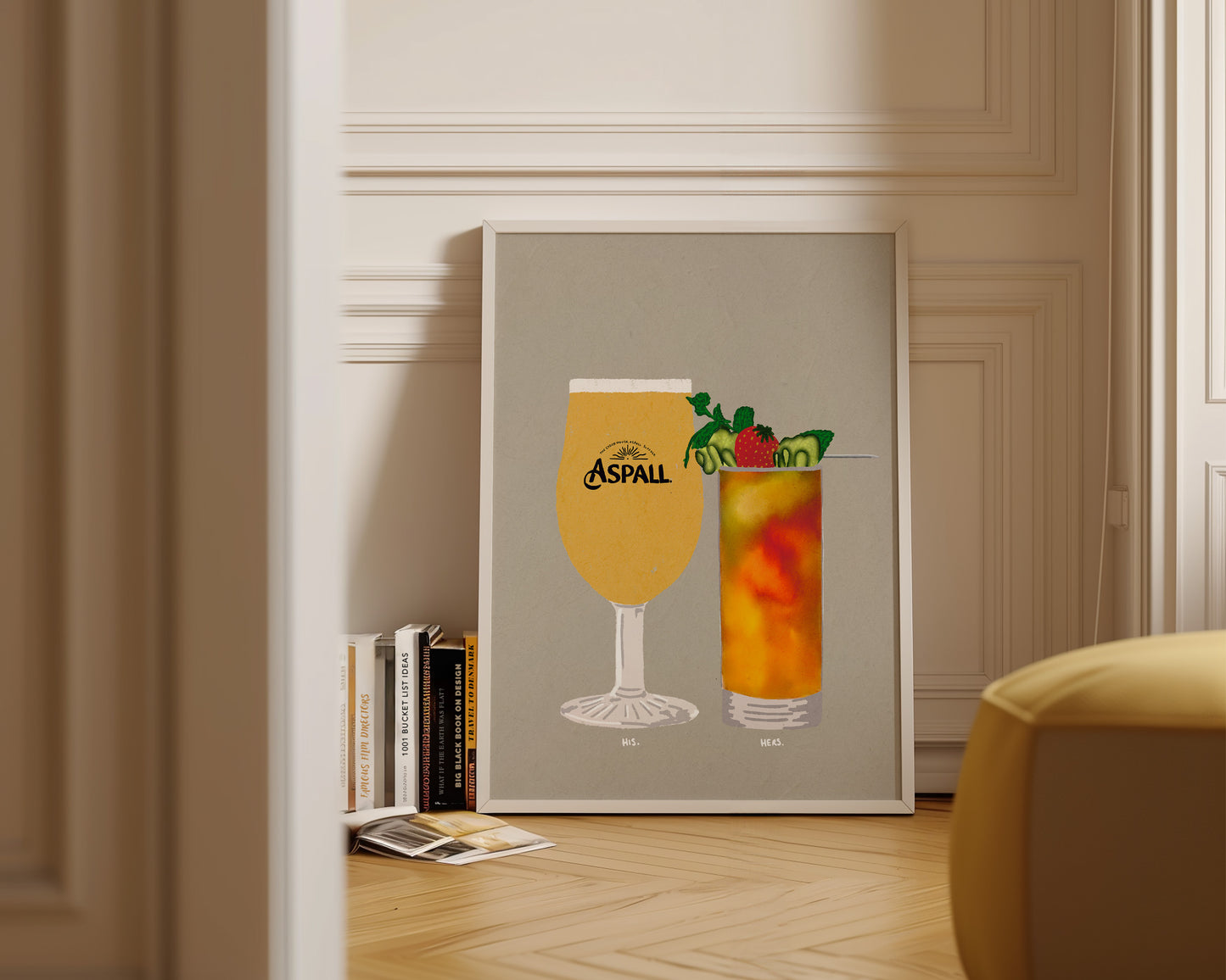 Aspall & Pimms Print