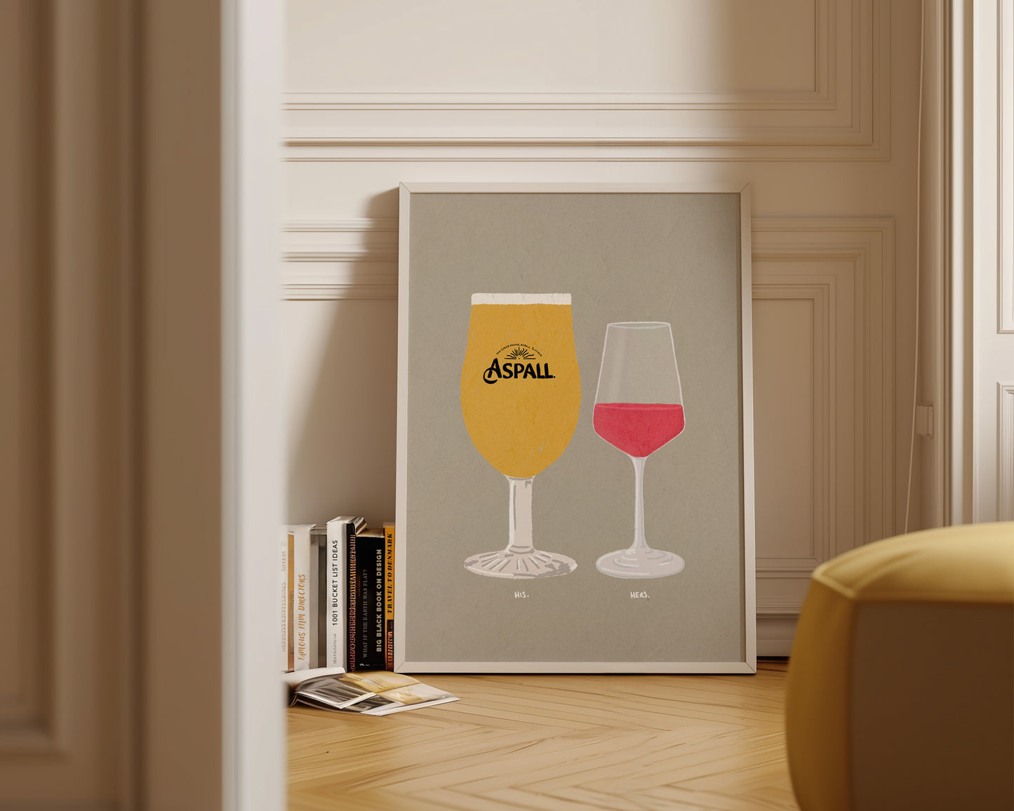 Aspall & Rose Print