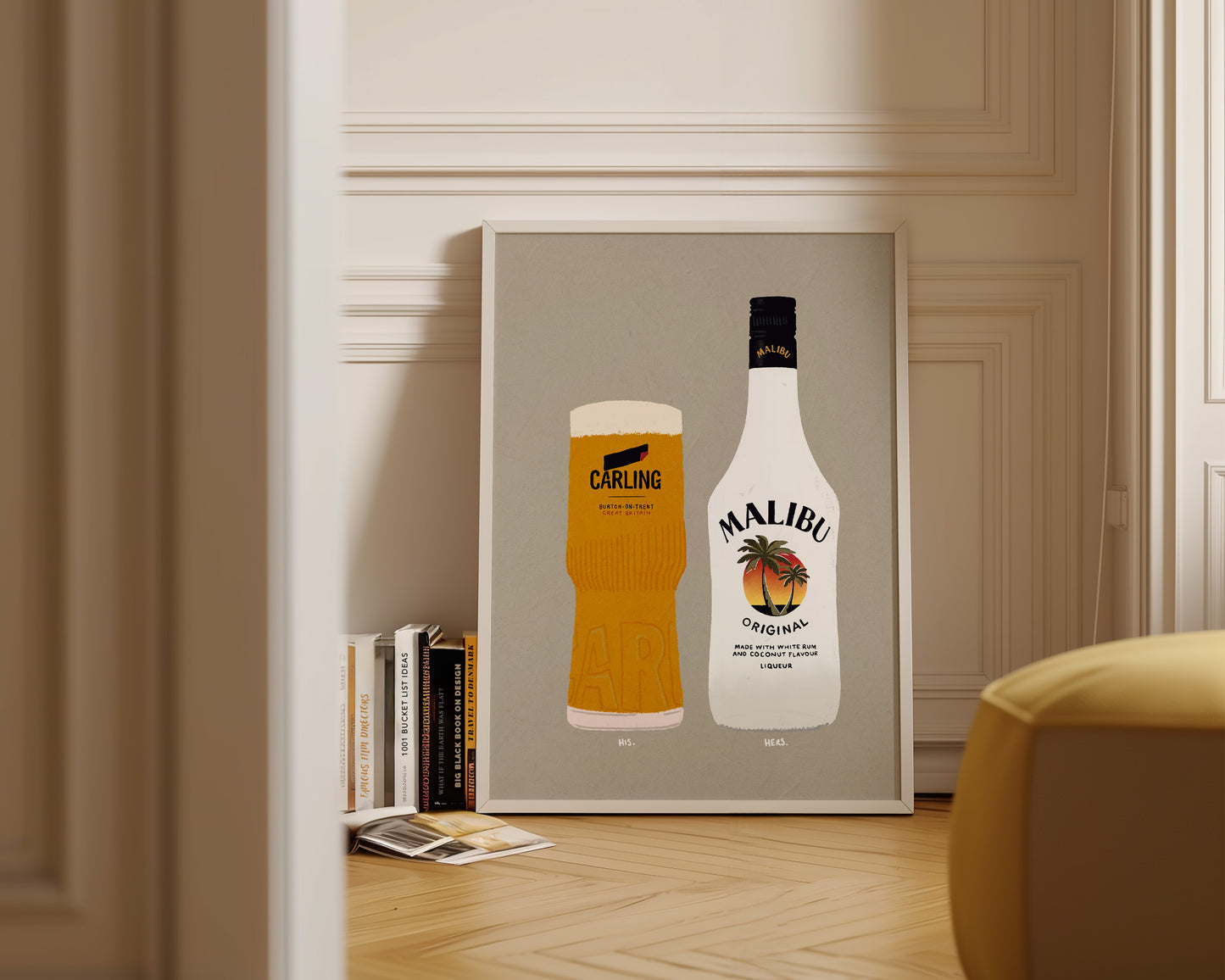 Carling & Malibu Print