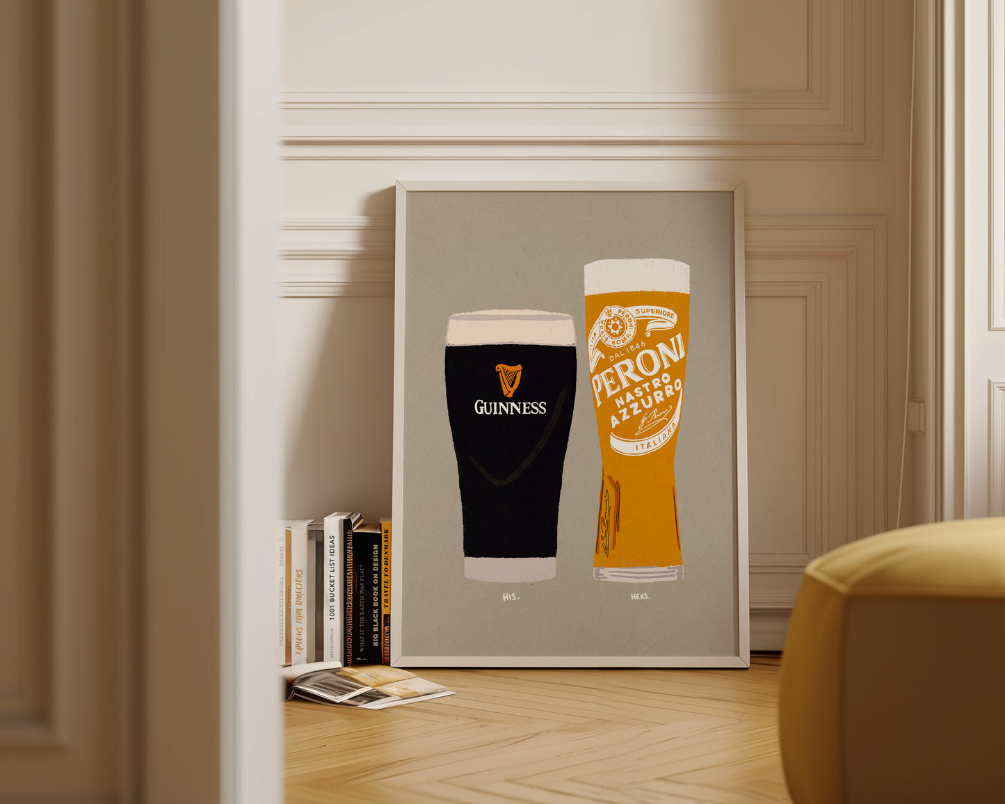 Guinness & Peroni Print