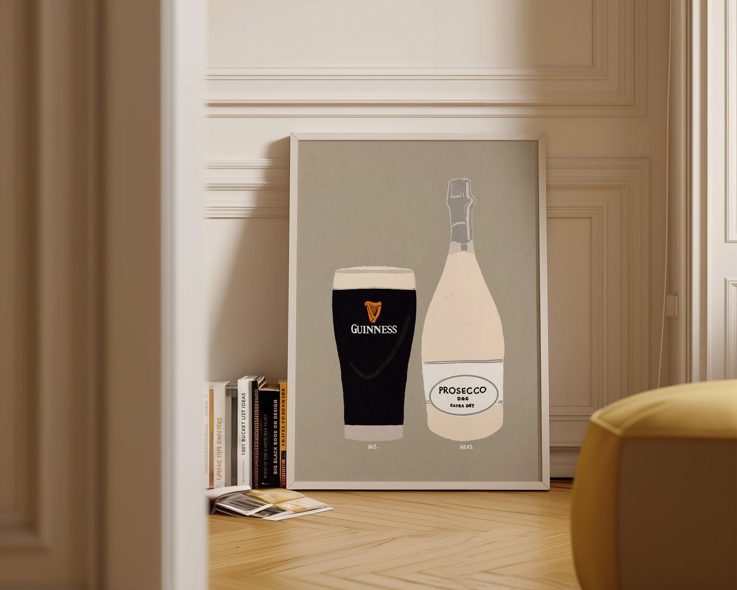 Guinness & Prosecco Print