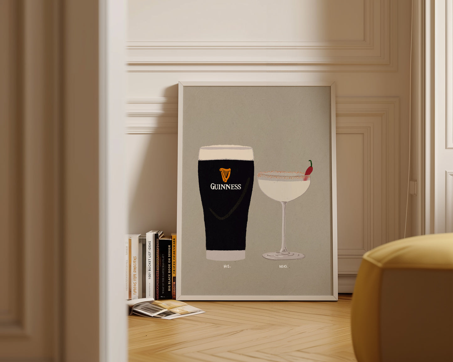Guinness & Spicy Marg Print
