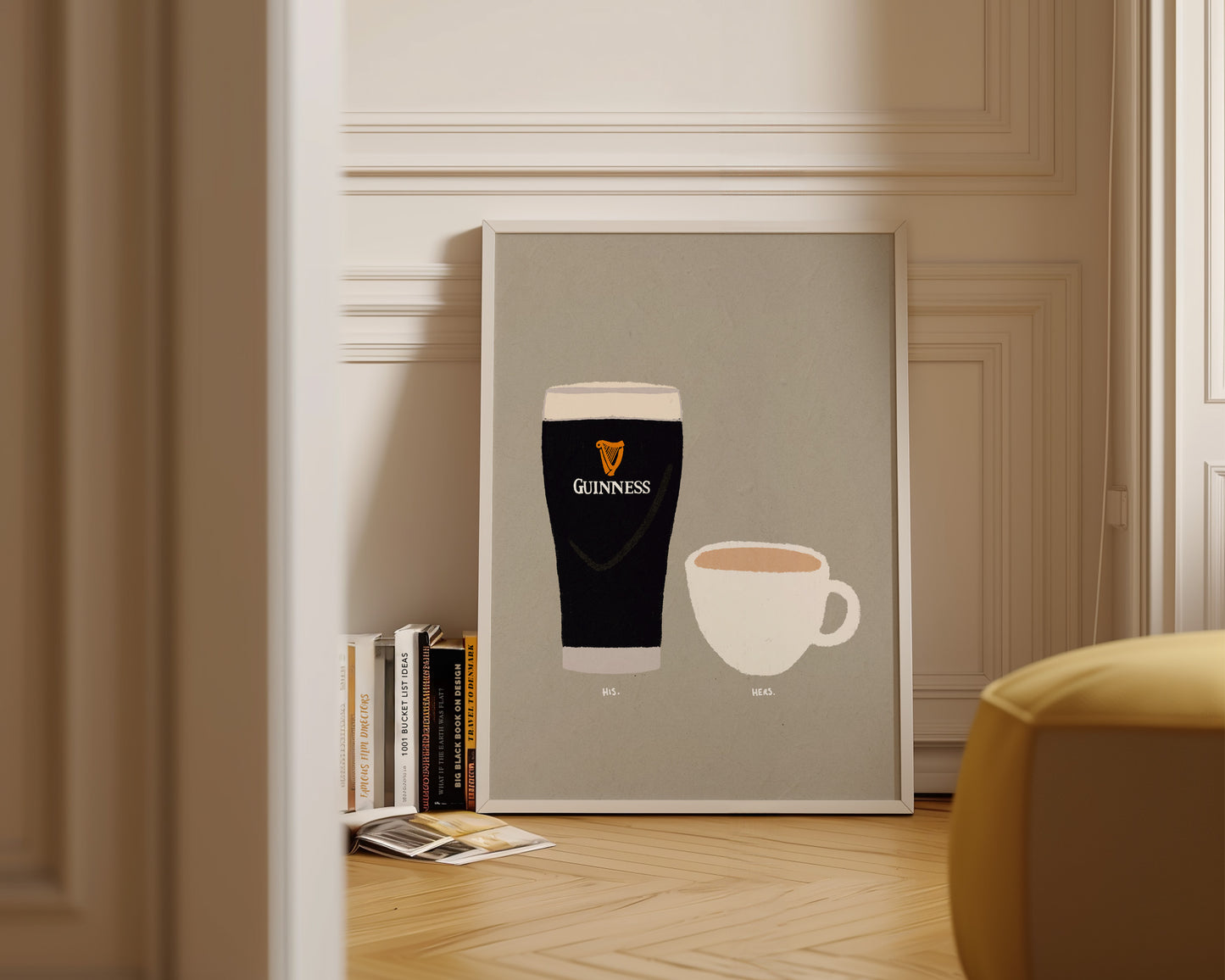 Guinness & Cup Of Tea Print