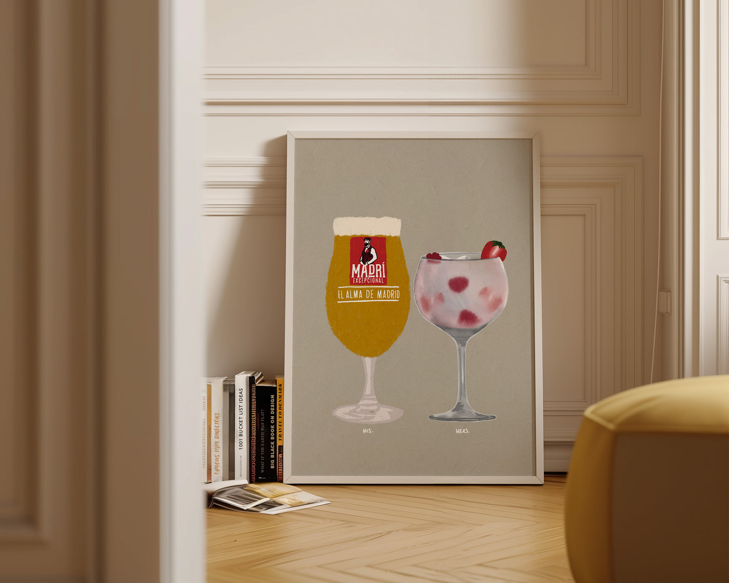 Madri & Pink Gin Print