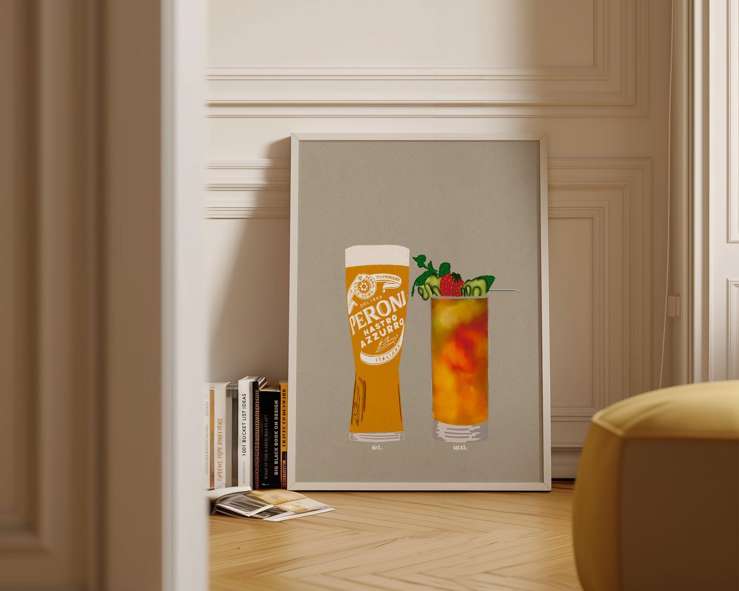 Peroni & Pimms Print