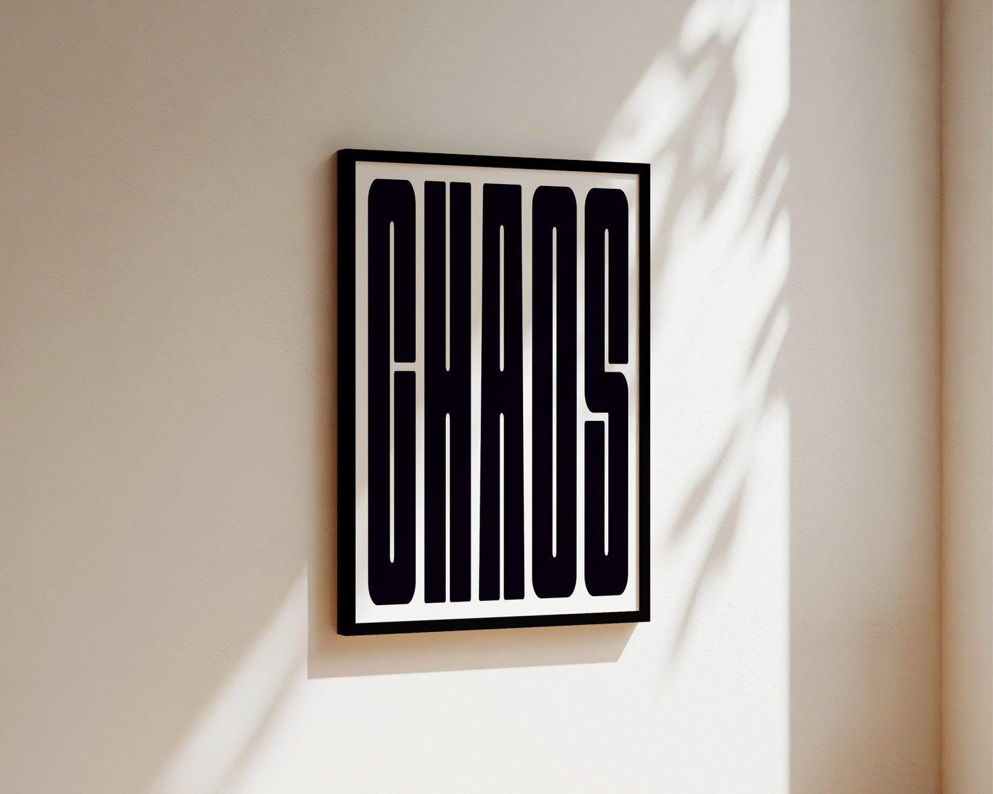 Chaos Art Wall Art Print