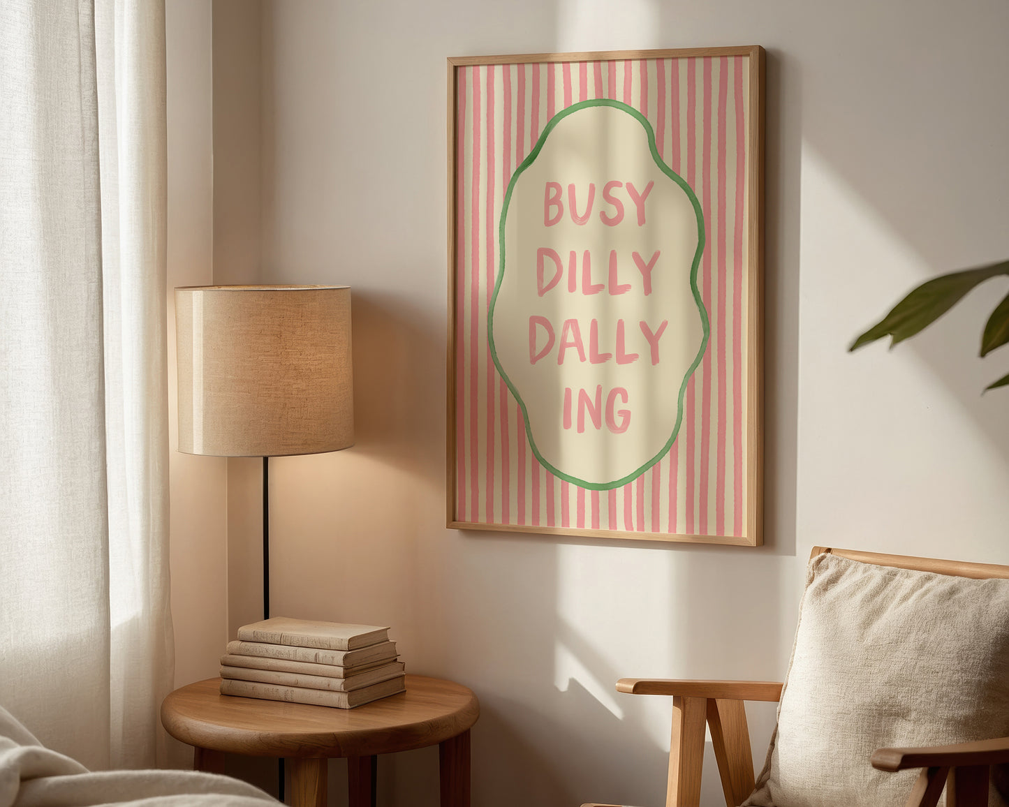 Busy Dilly Dally Ing Print
