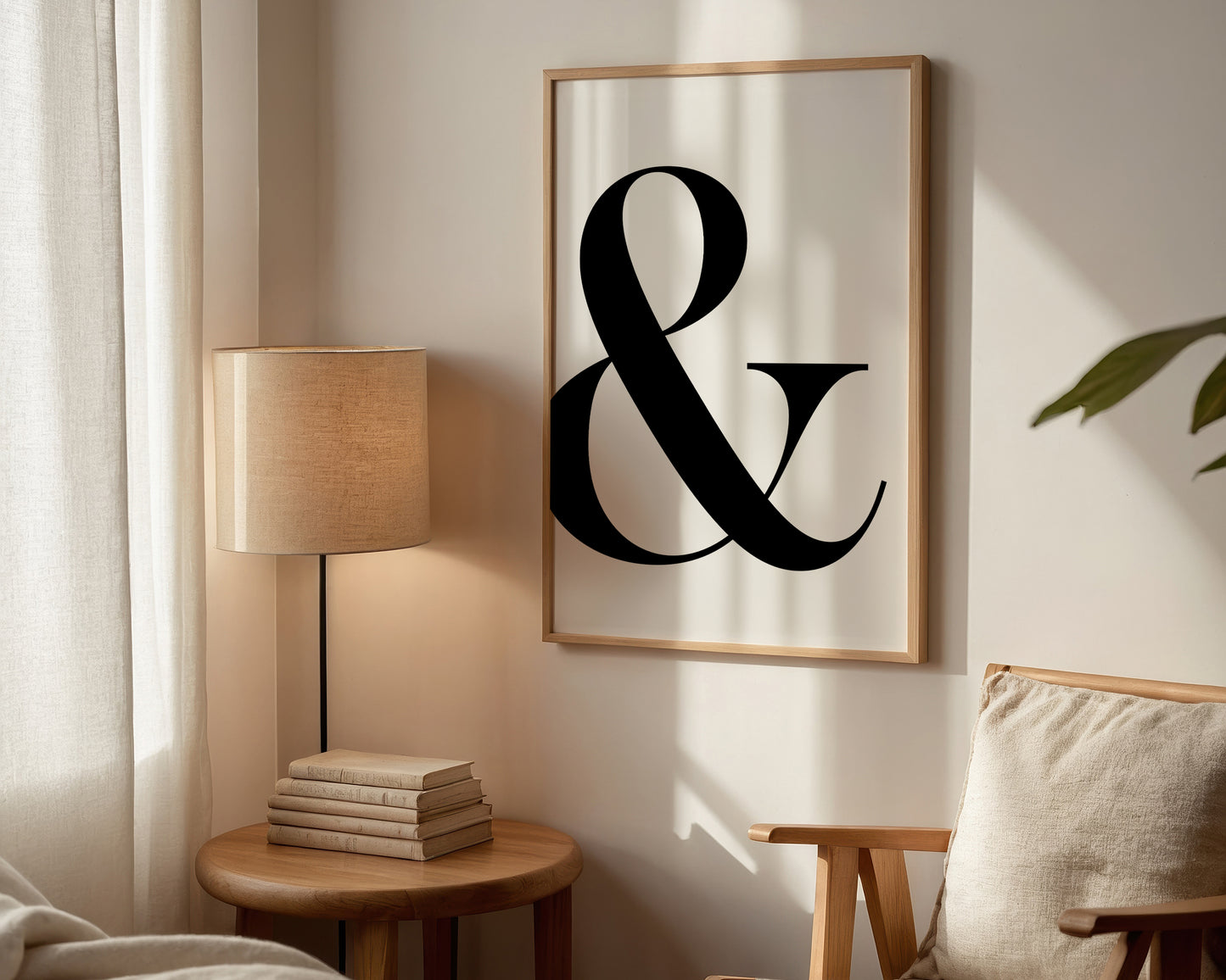 Ampersand Art Wall Art Print