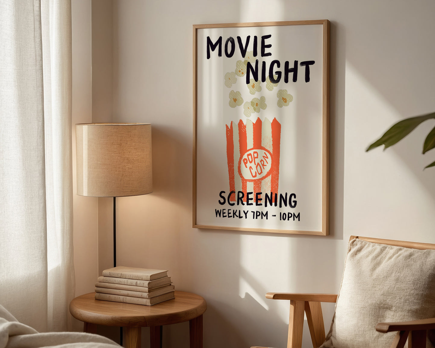 Movie Night Print