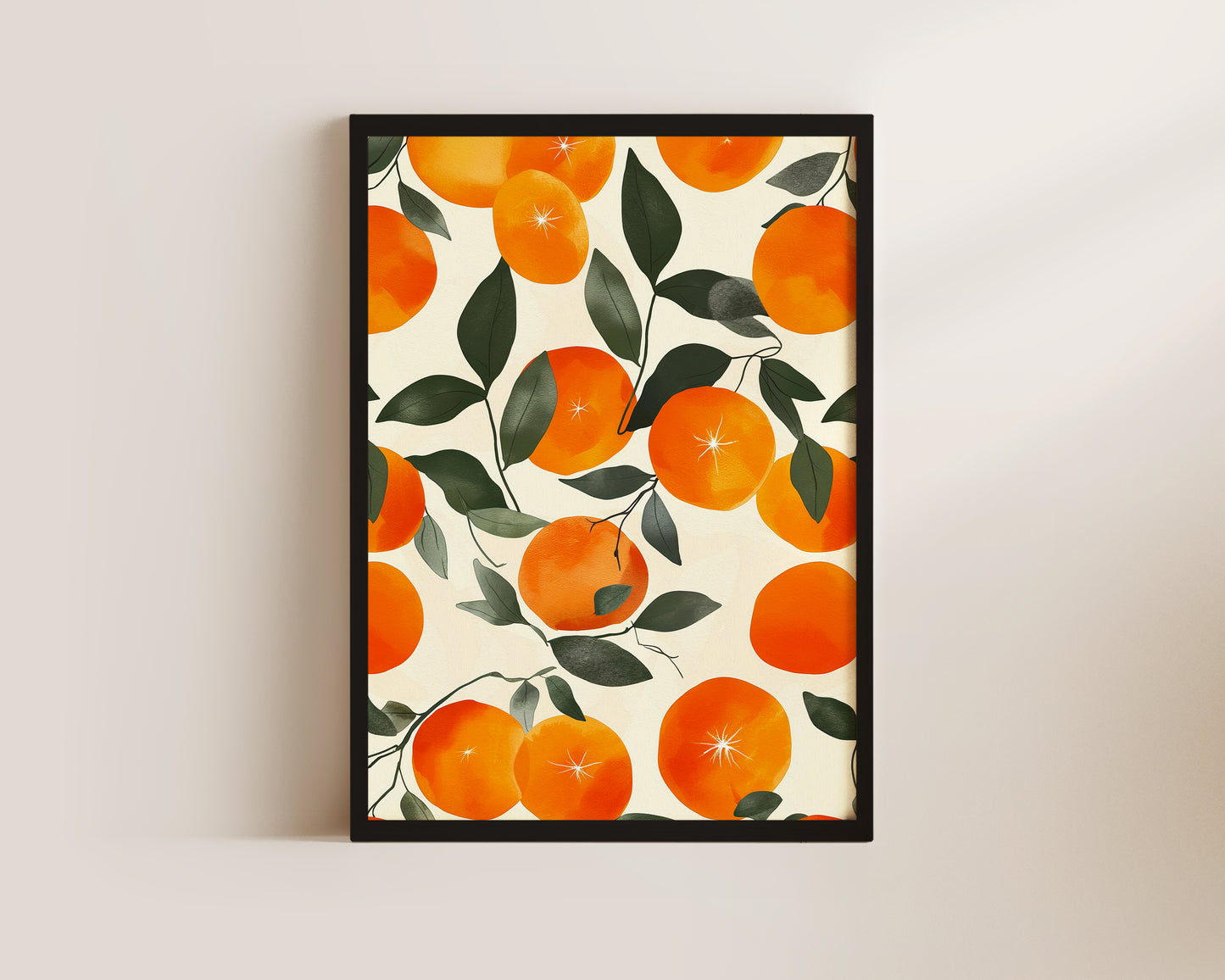 Oranges Art Wall Art Print