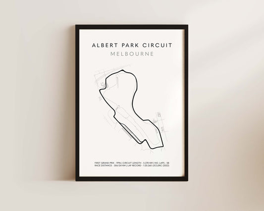 F1 Australian Grand Prix Art Wall Art Print