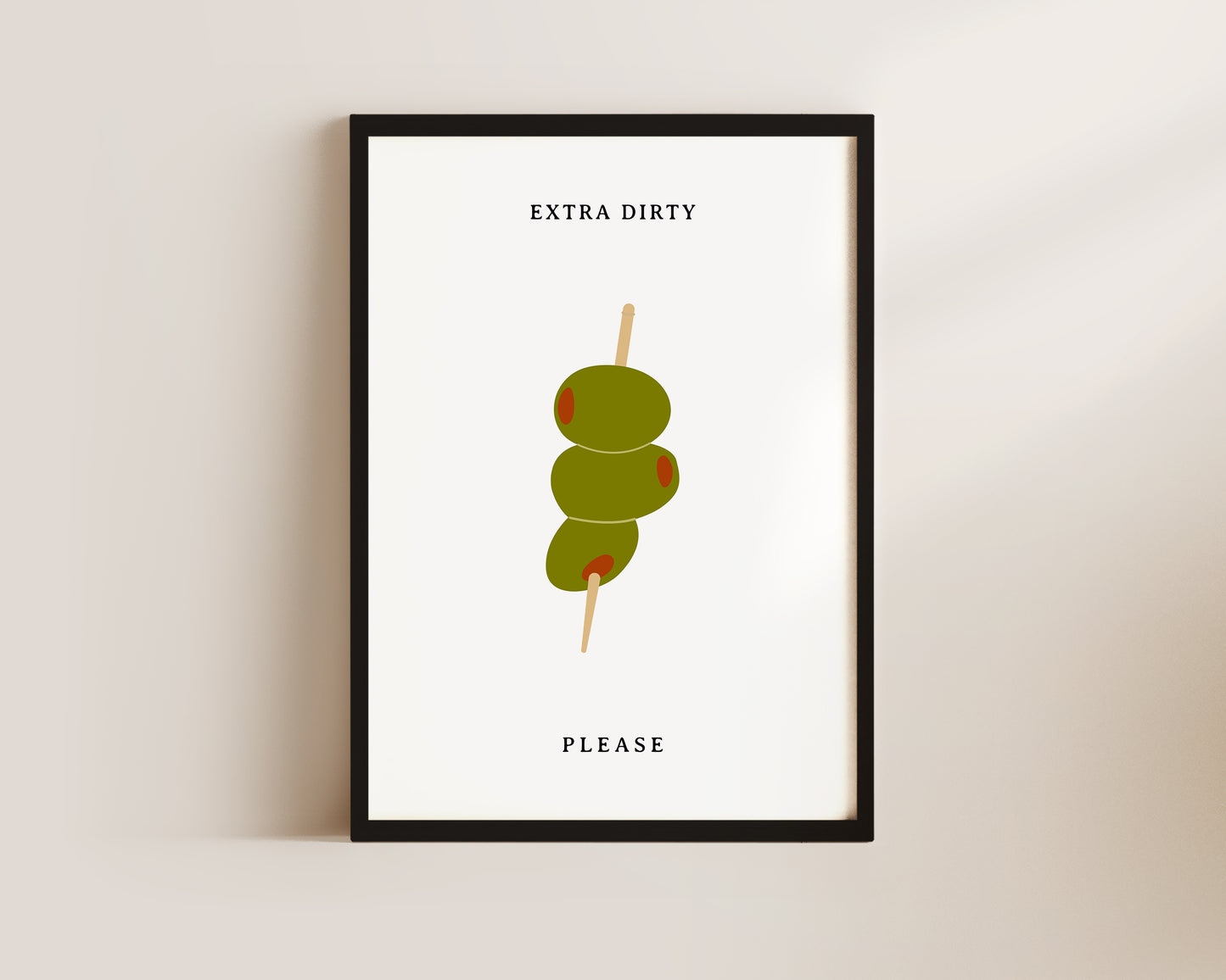 Extra Dirty Please Wall Art Print