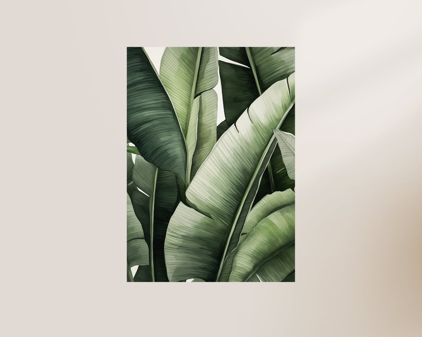 Rainforest Leaves Print