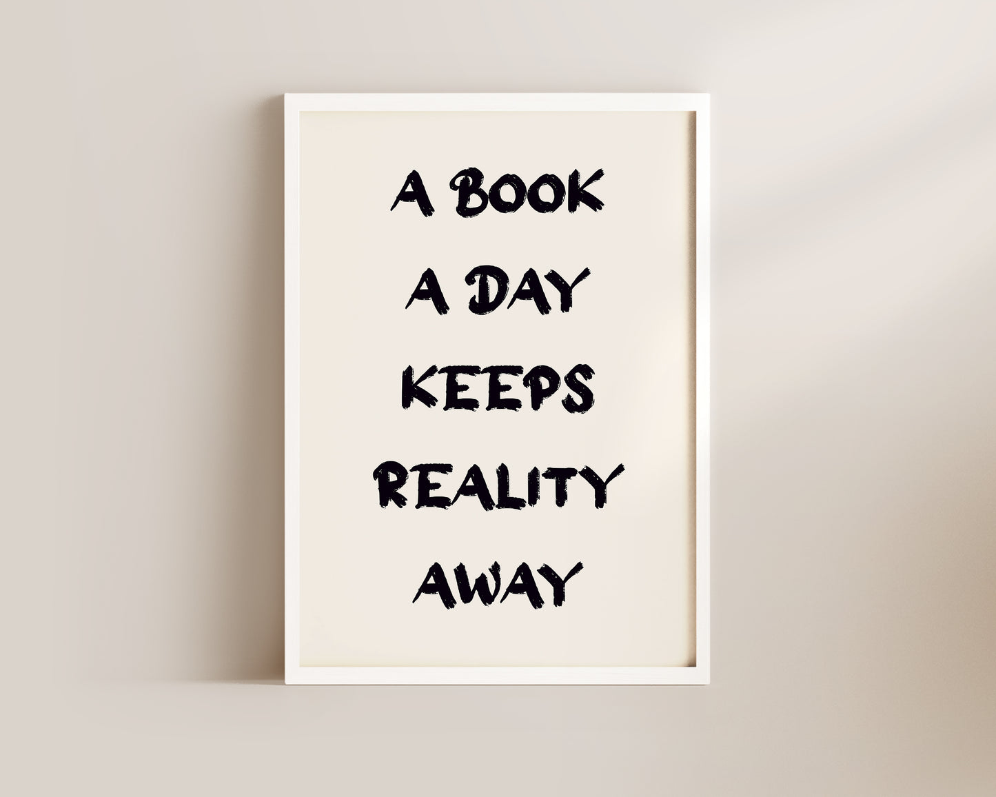 A Book A Day Wall Art Print