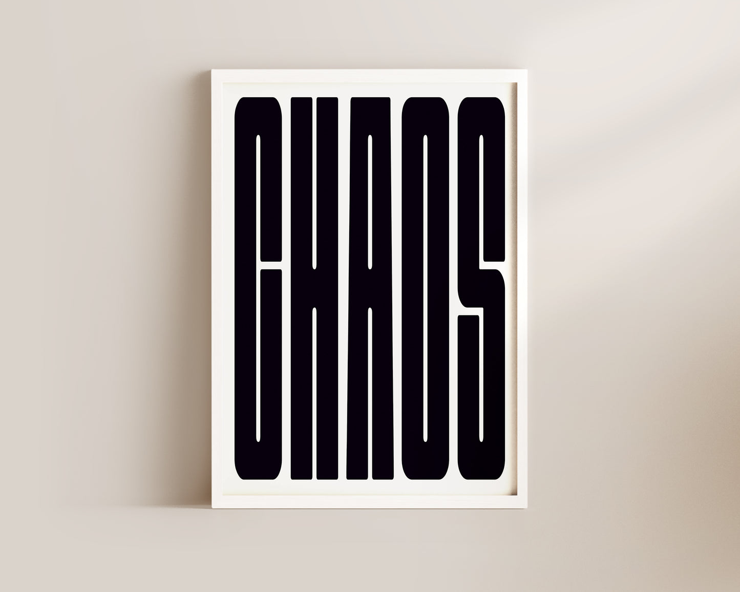 Chaos Art Wall Art Print