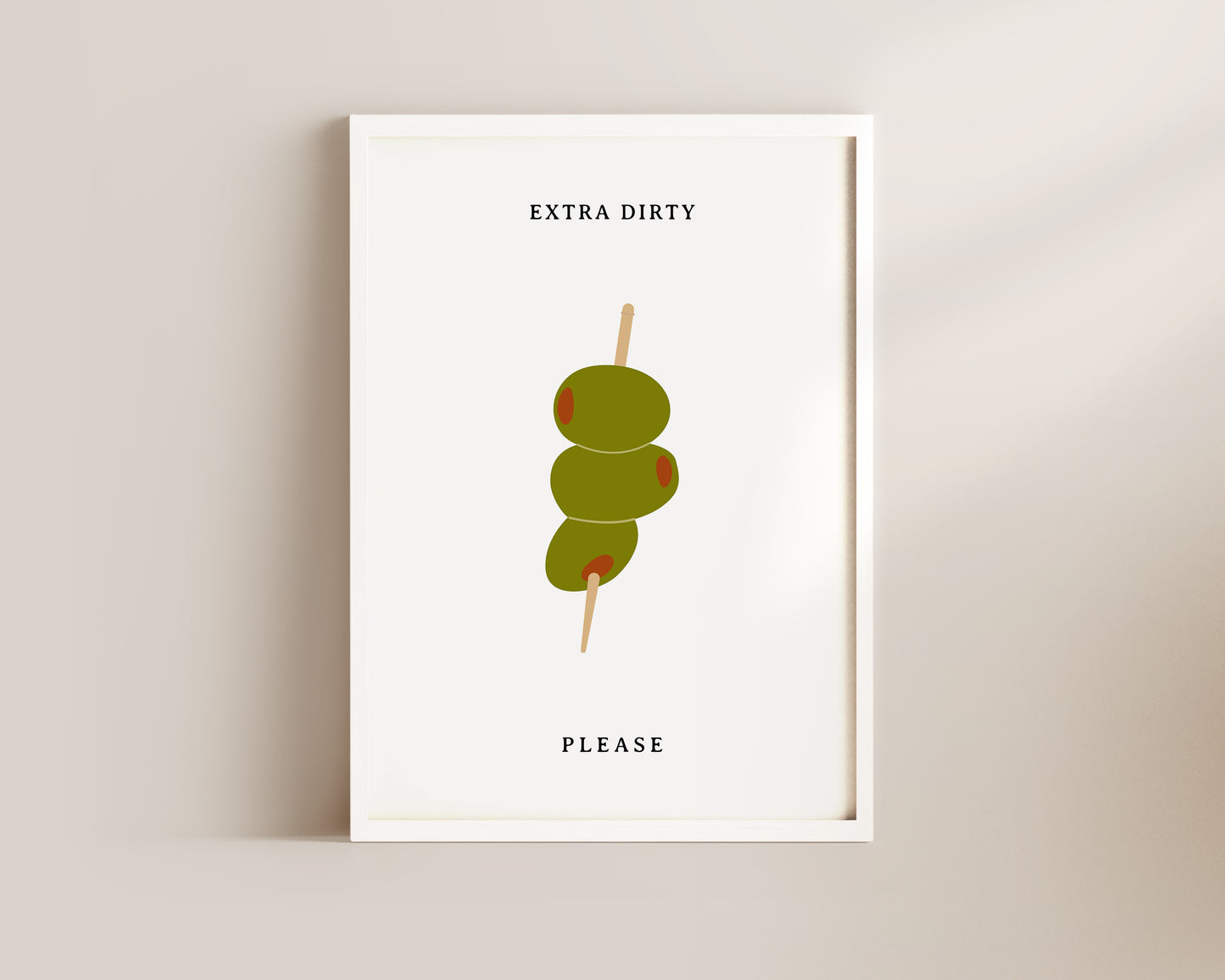 Extra Dirty Please Wall Art Print