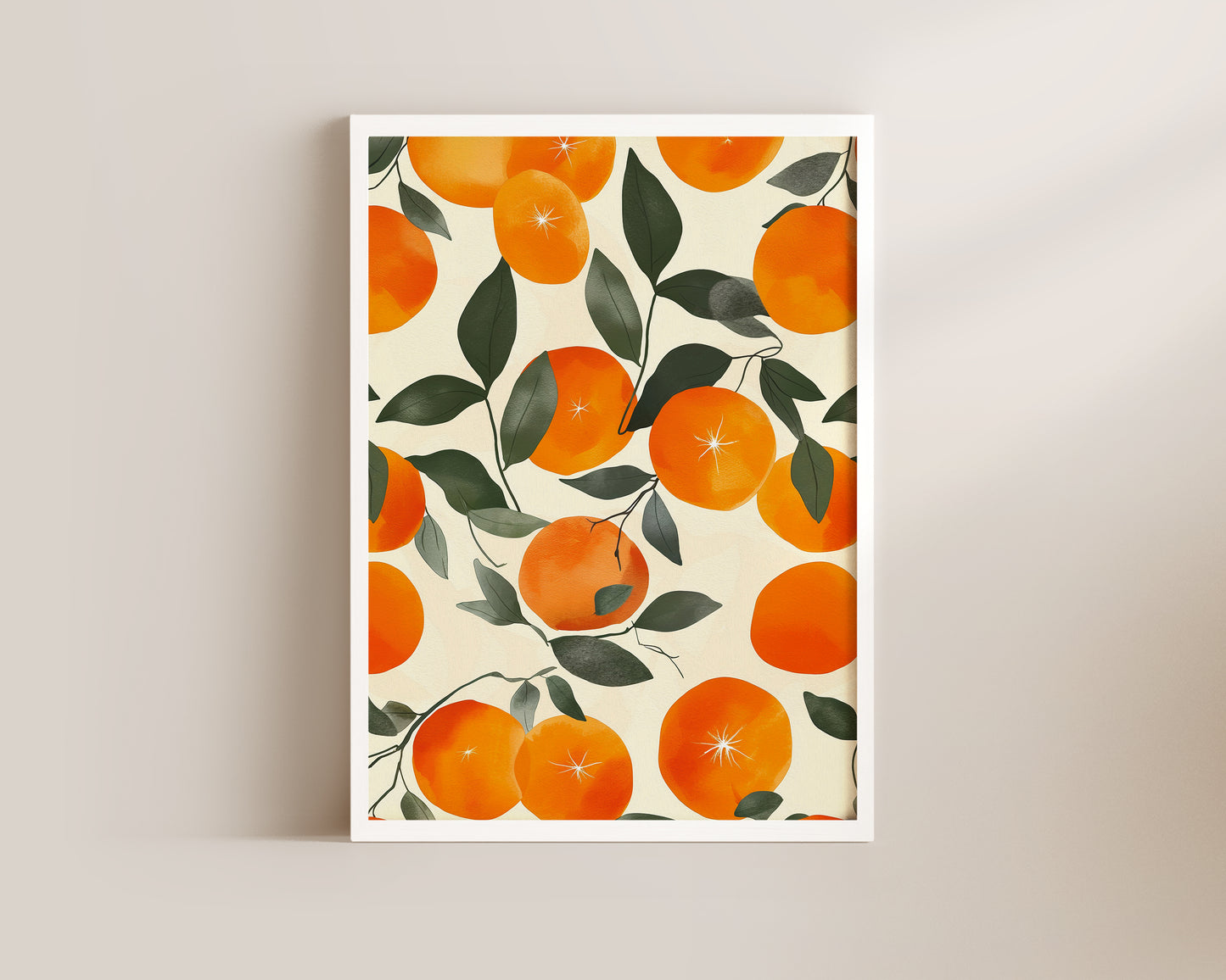 Oranges Art Wall Art Print