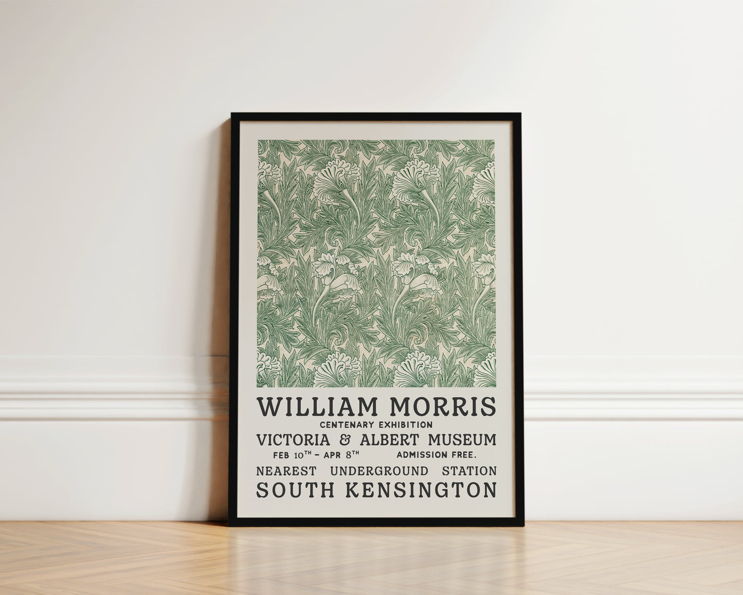 William Morris Green Tapestry Art Wall Art Print