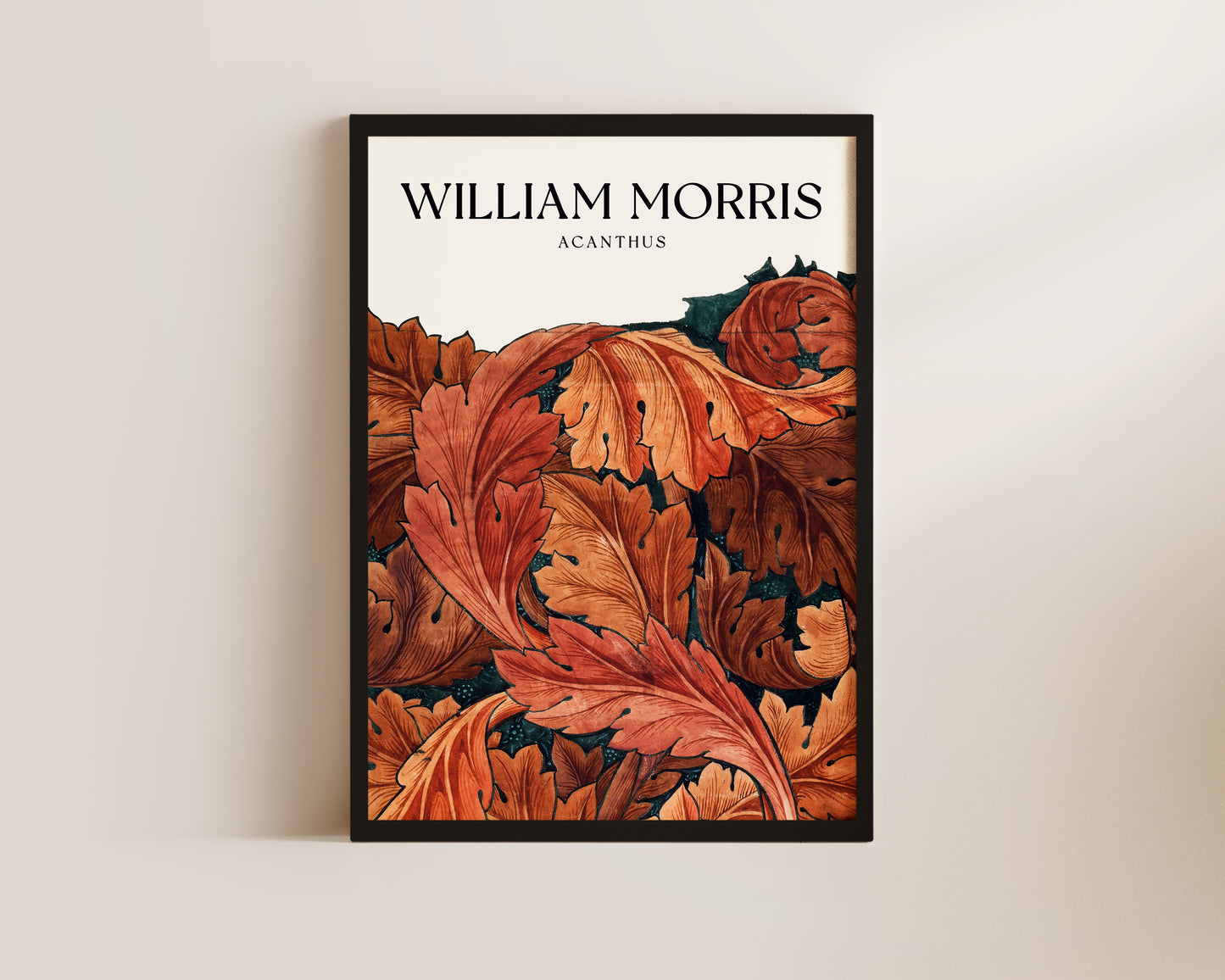 William Morris Acanthus Art Wall Art Print