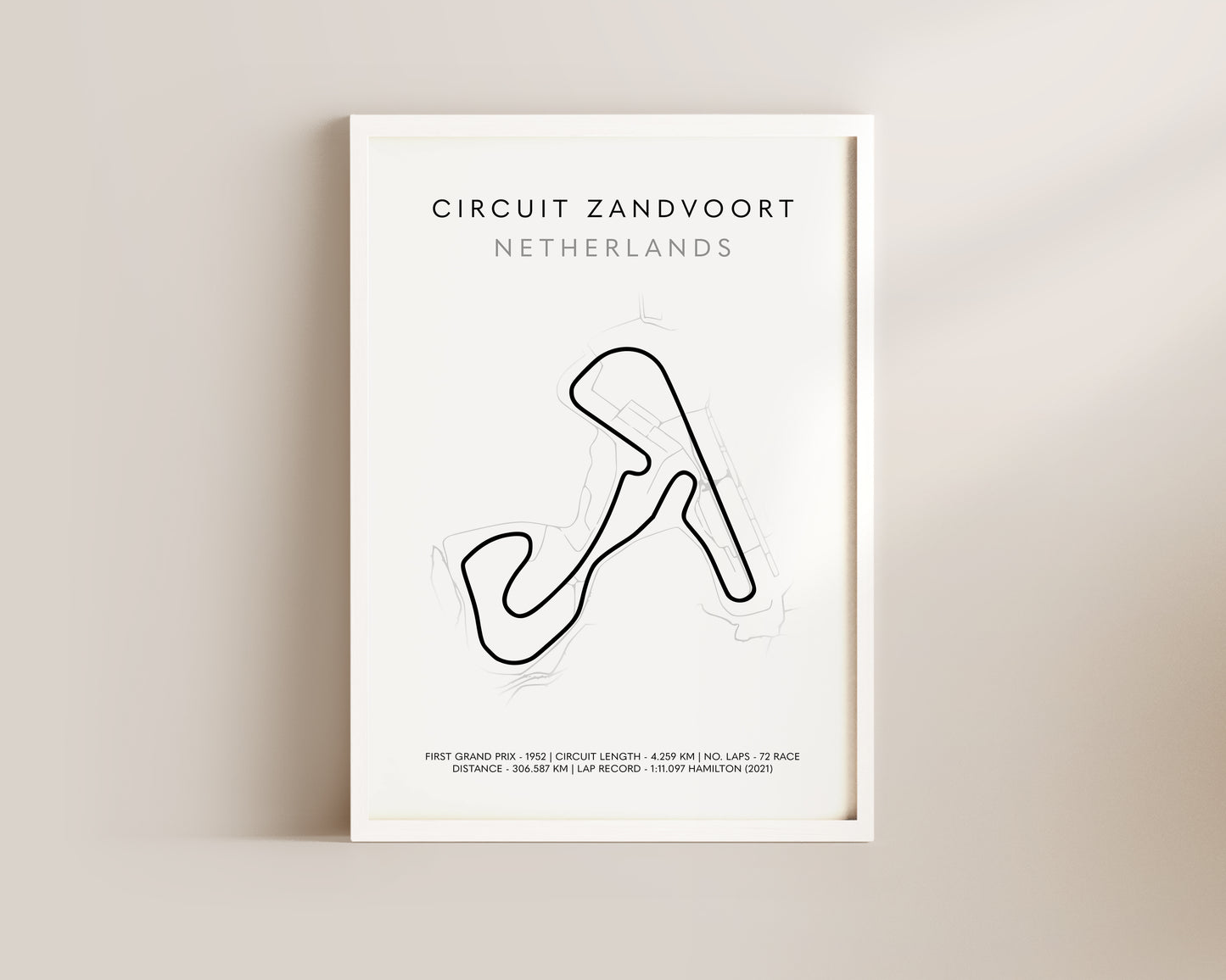 F1 Netherlands Grand Prix Art Wall Art Print