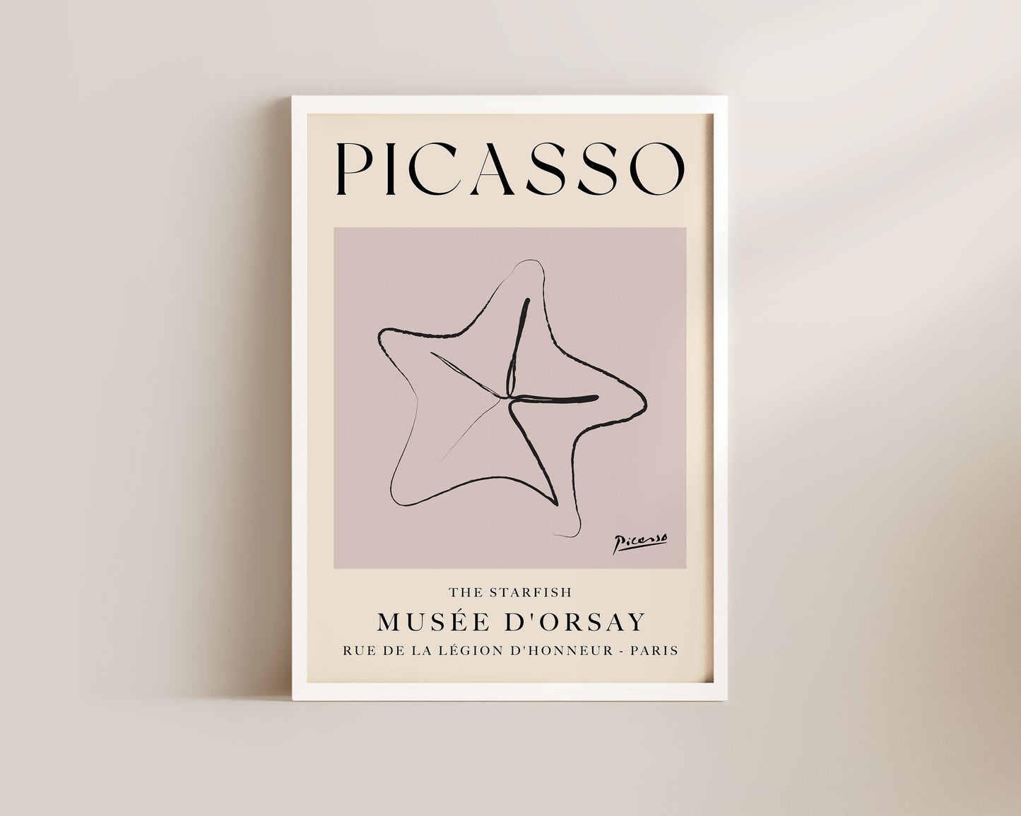 Picasso The Starfish Art Wall Art Print