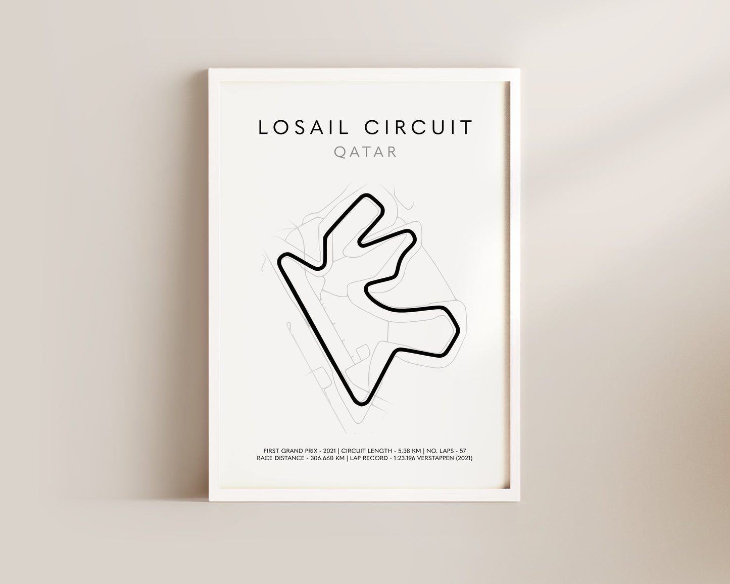 F1 Qatar Grand Prix Art Wall Art Print