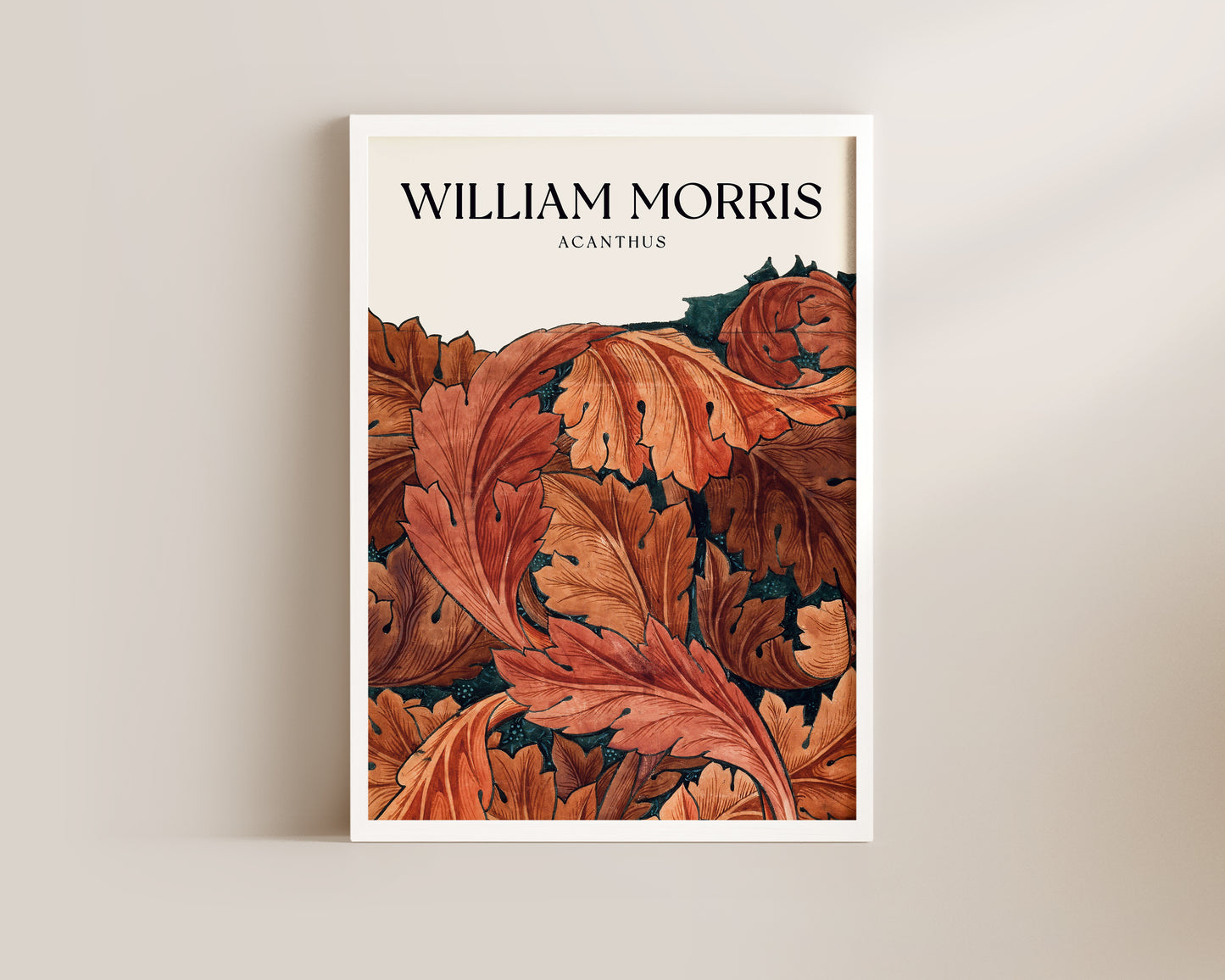William Morris Acanthus Art Wall Art Print