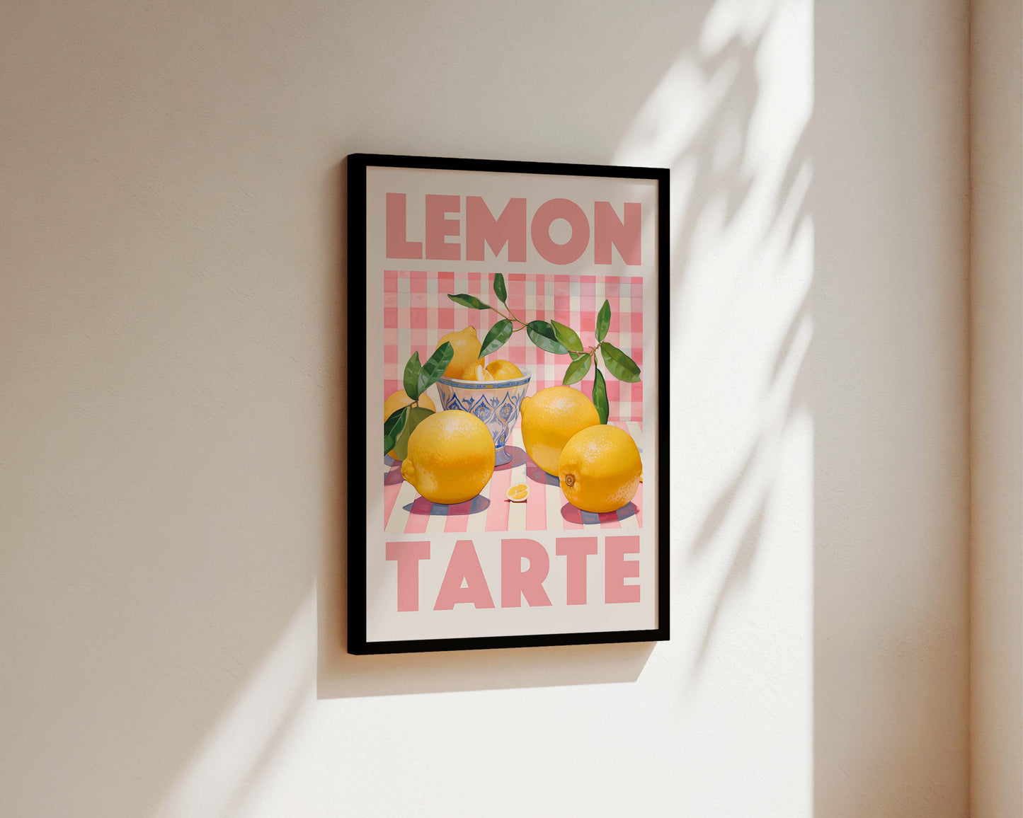 Lemon Tarte Art Wall Art Print