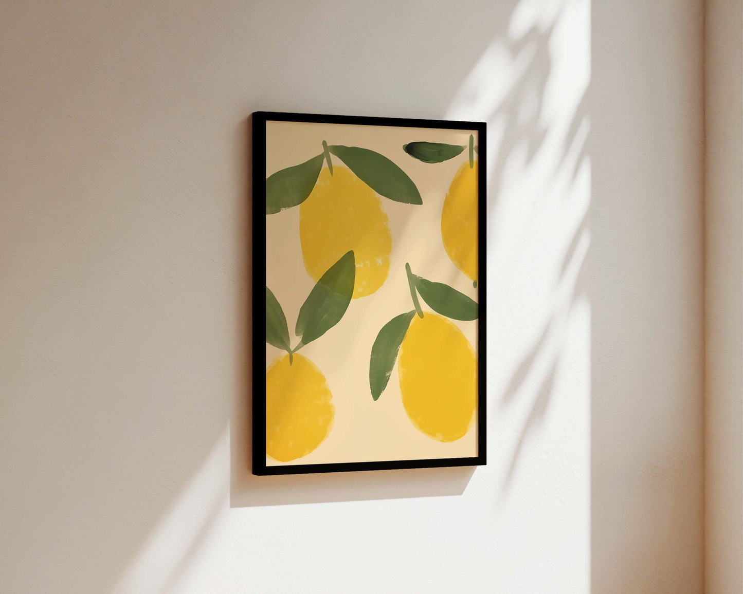 Lemons Art Wall Art Print