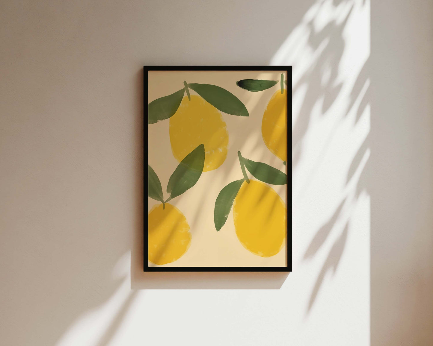 Lemons Art Wall Art Print