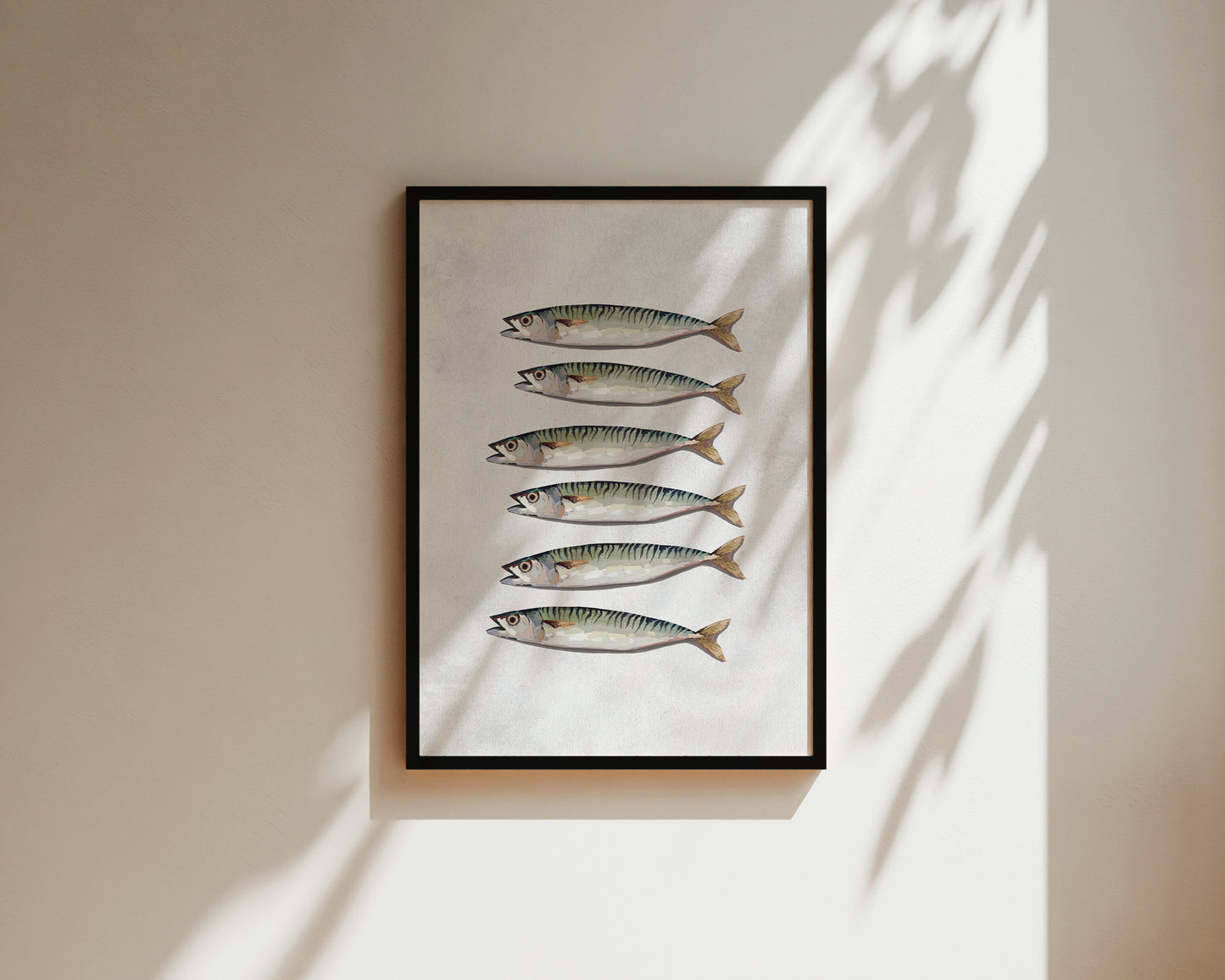Mackerel Wall Art Print