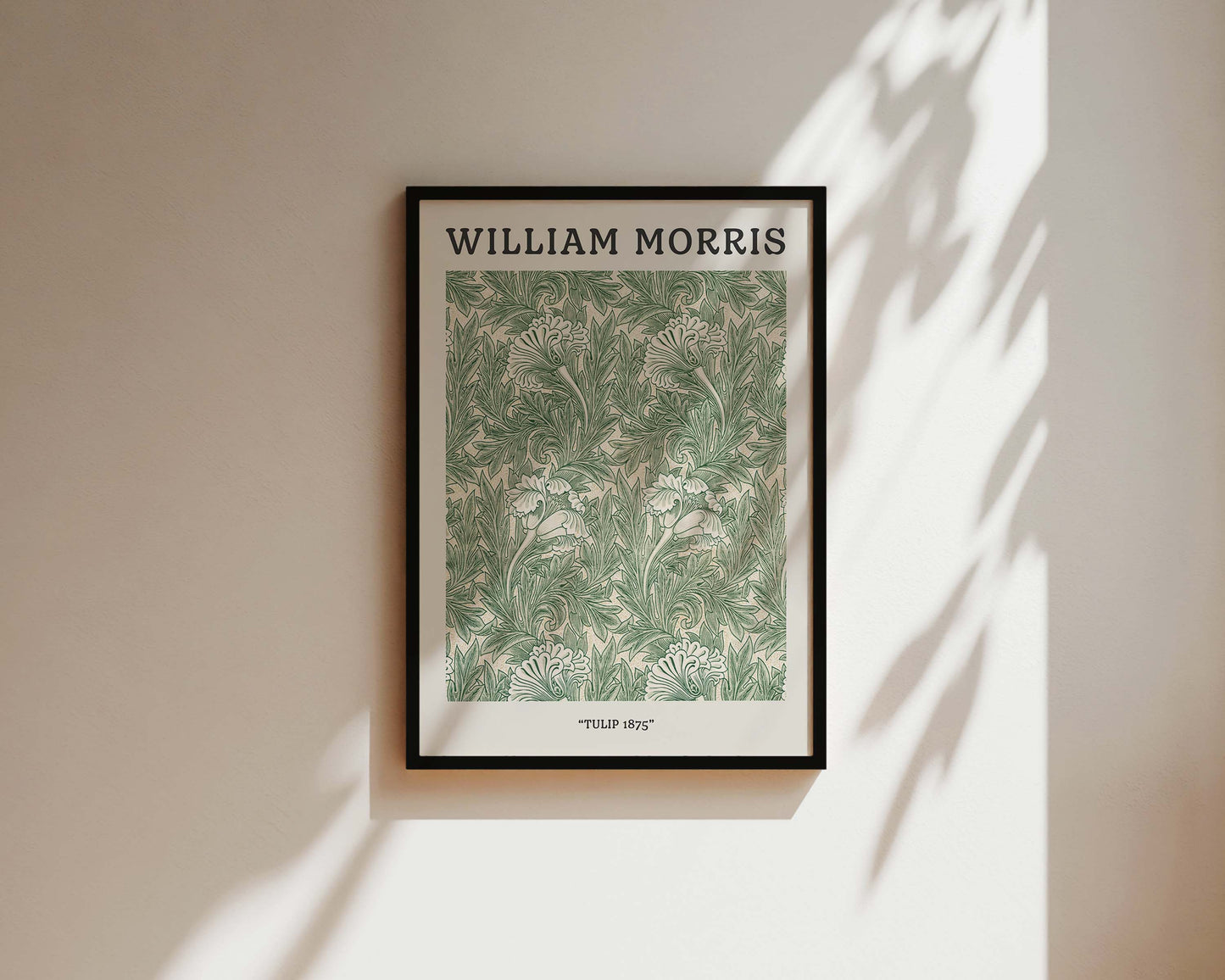 William Morris Tulip 1875 Art Wall Art Print