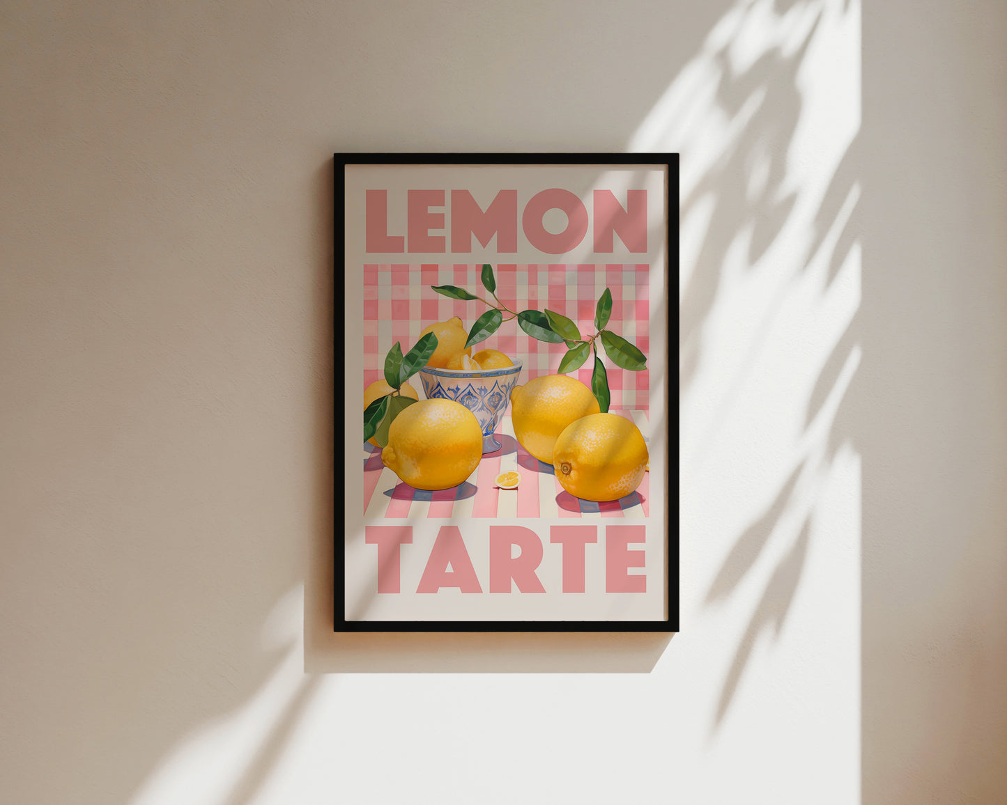Lemon Tarte Art Wall Art Print