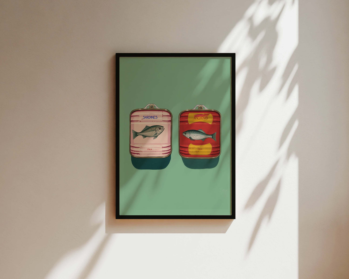 Sardines & Anchovies Art Wall Art Print