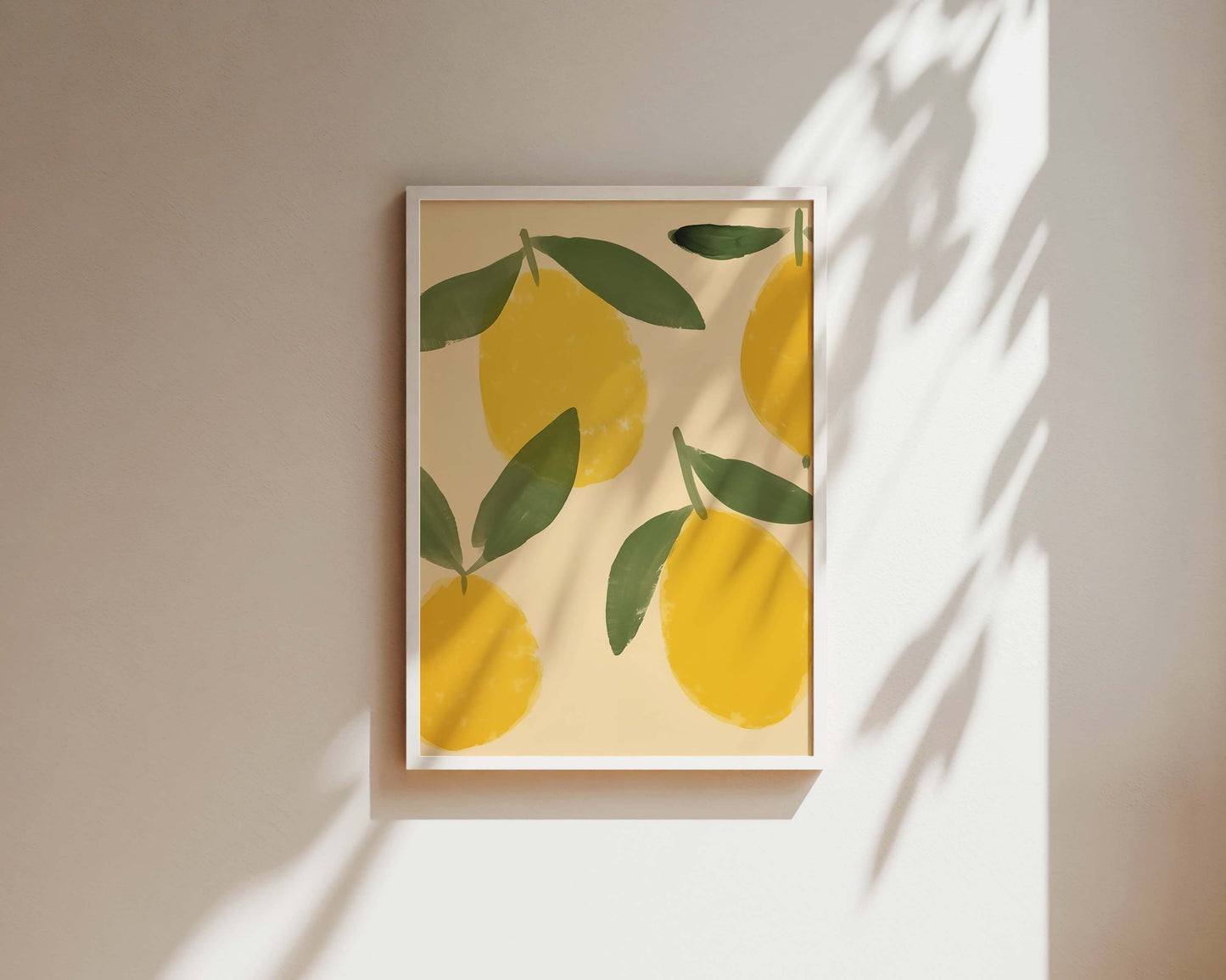 Lemons Art Wall Art Print