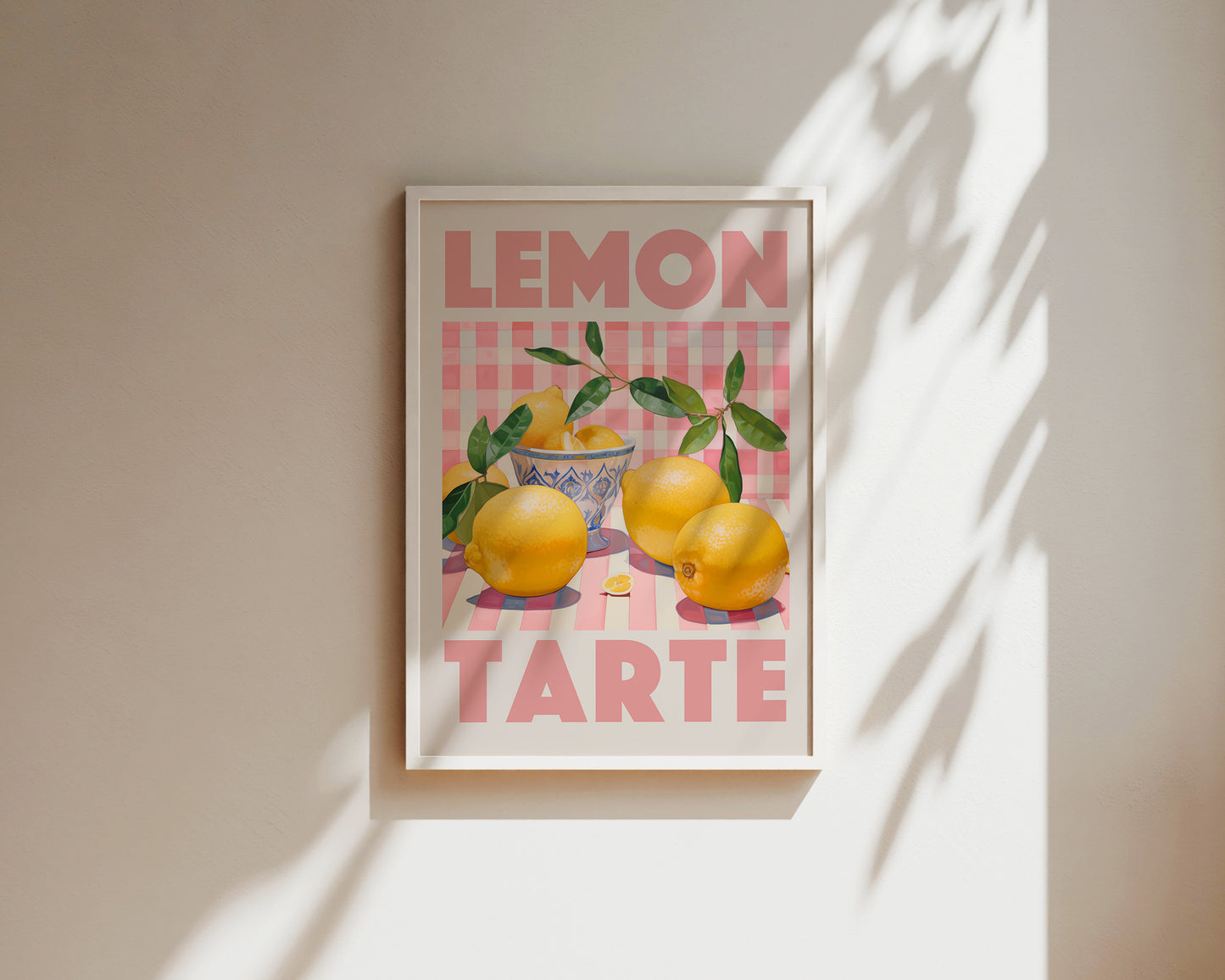 Lemon Tarte Art Wall Art Print