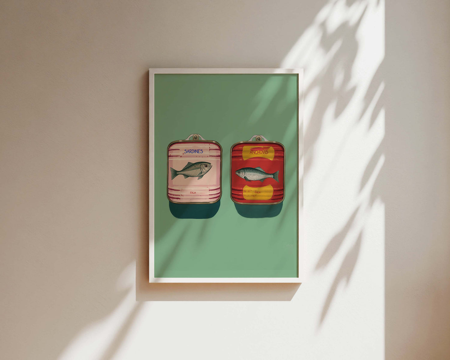 Sardines & Anchovies Art Wall Art Print