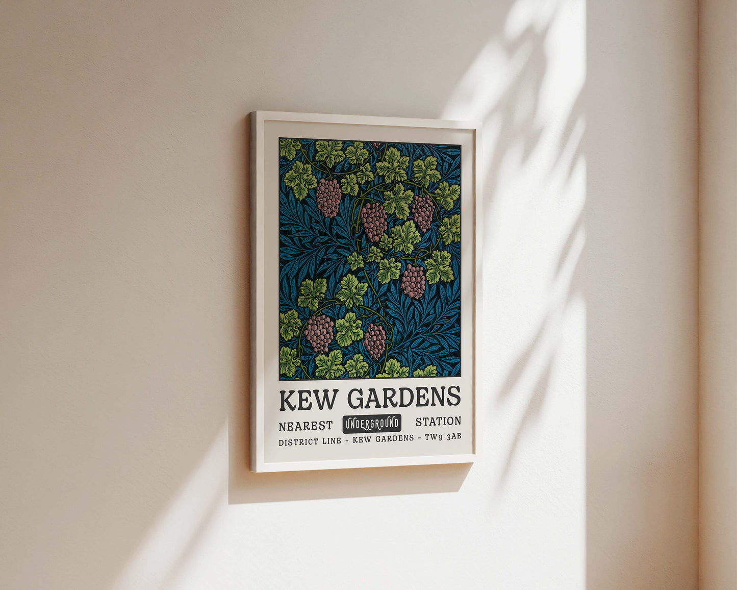 Kew Gardens Grape Vine Tapestry Art Wall Art Print
