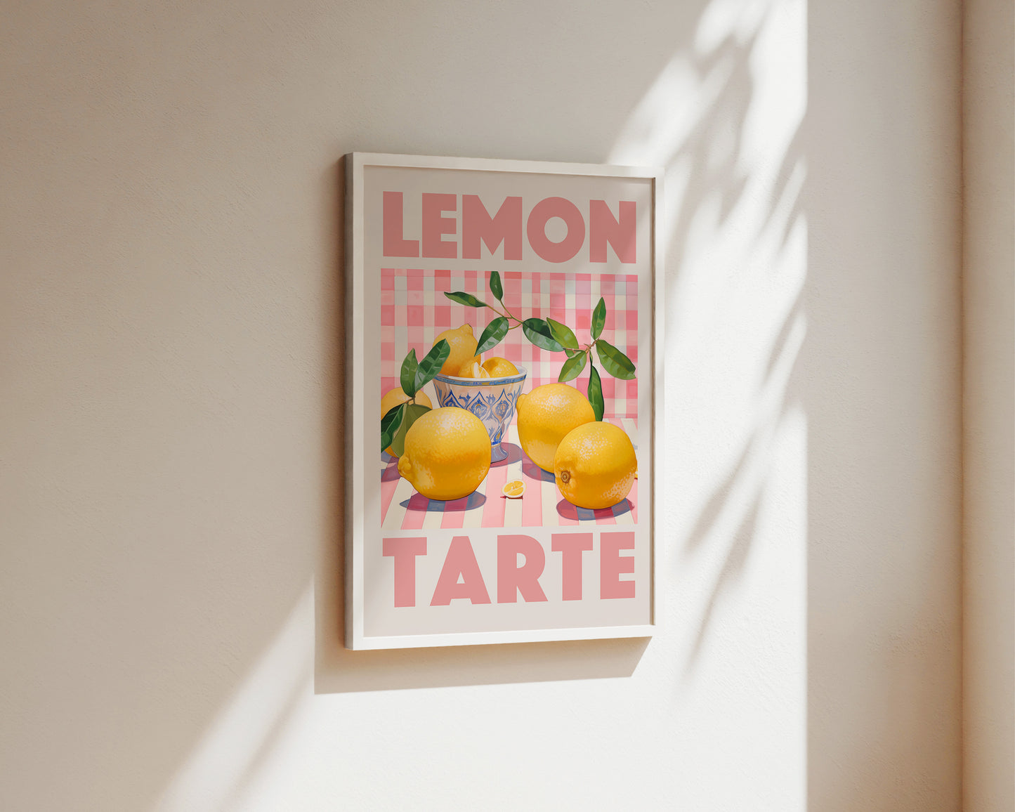 Lemon Tarte Art Wall Art Print