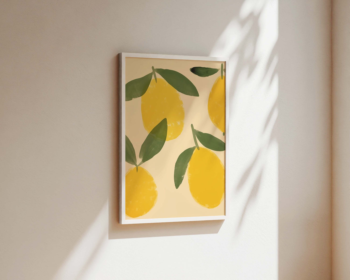 Lemons Art Wall Art Print