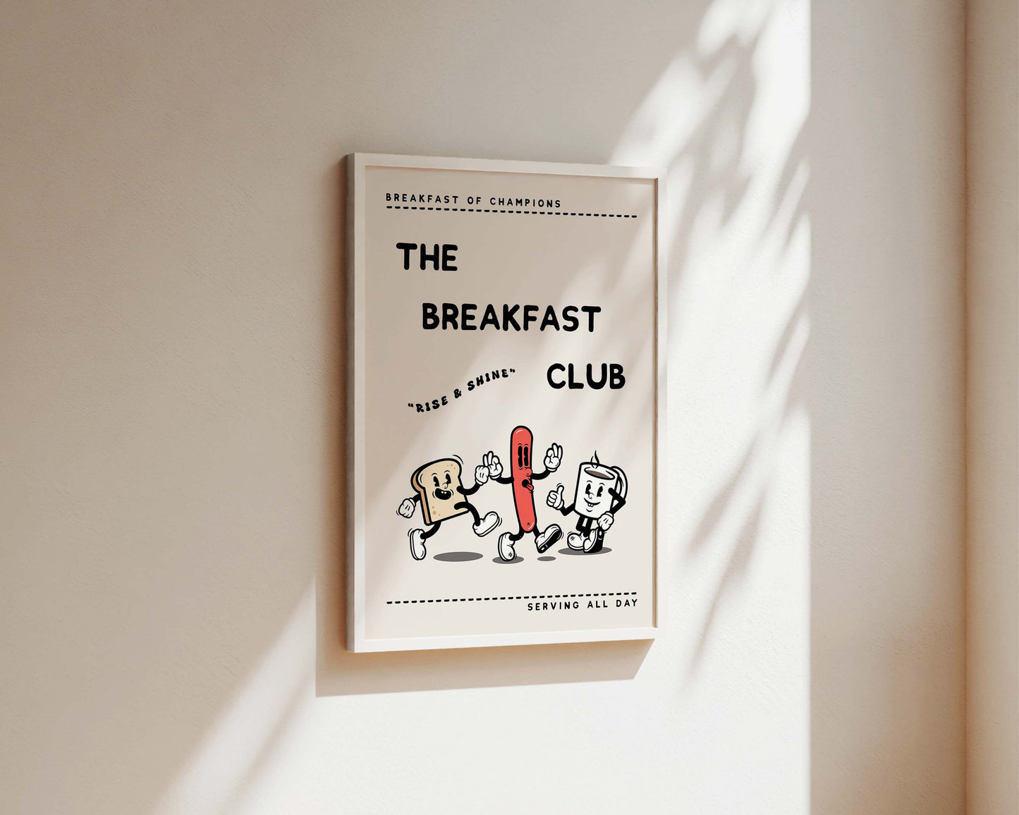 The Breakfast Club Wall Art Print